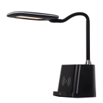 PENNY Lampa biurkowa LED Przym. 1x4,7W 3000K Z ładowarką bezprzewodową Czarny 18674/06/30 Lucide - zdjęcie dodatkowe 5